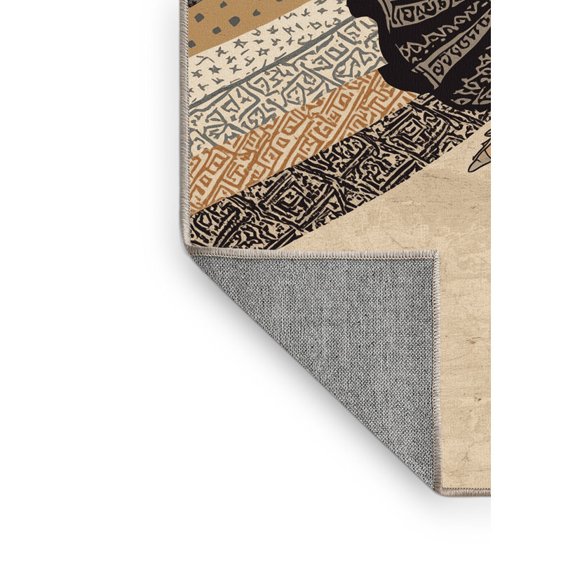 Tapis d'inspiration mondiale Orfelinda, 4 x 6