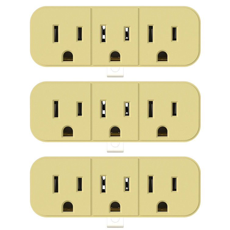 15 Tamper Resistant Triplex Outlet