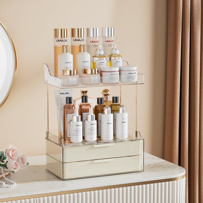Resmiye Plastic / Acrylic Freestanding Bathroom Shelves
