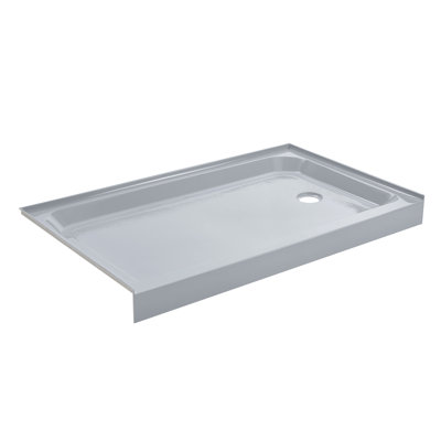 Voltaire 60" x 36"  Acrylic, Single-Threshold, Shower Base