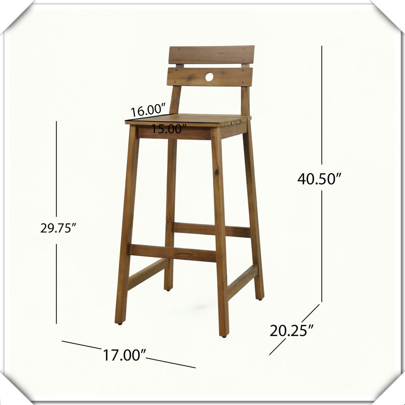 Ensemble de 2 tabourets de bar Robuste, durable, élégant, polyvalent, fonctionnel et compact