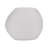 Round Textured Glass Vases with Modern Design and Sculpted Surface Detailing, Decorative Accent Glass Vessels for Contemporary Settings, Set of 2
