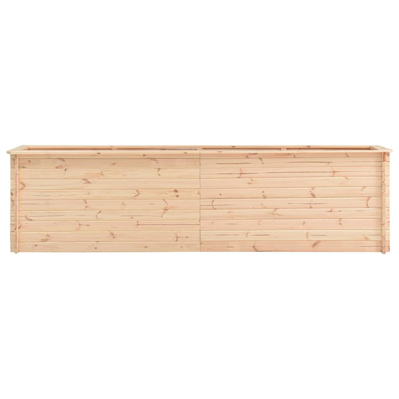 Cristobal Wood Planter Box, 80.5cm H x 300cm W x 50cm D