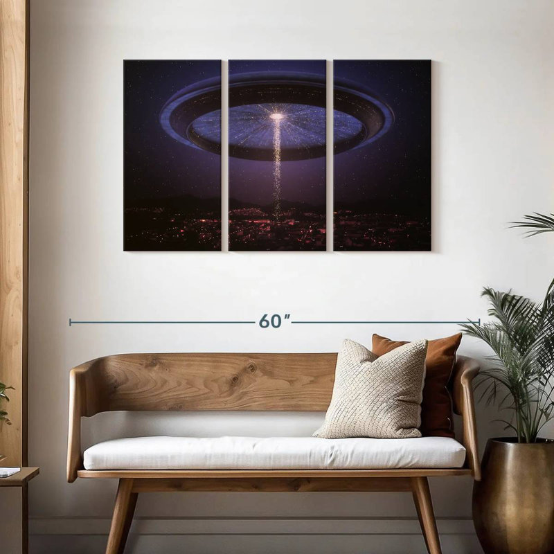 Kelan Sci Fi, 28" H x 45" W