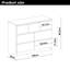 106 cm W Chest of 7 Drawers