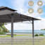 1.5m W x 2.5m D Metal Soft-top Gazebo-1705386699