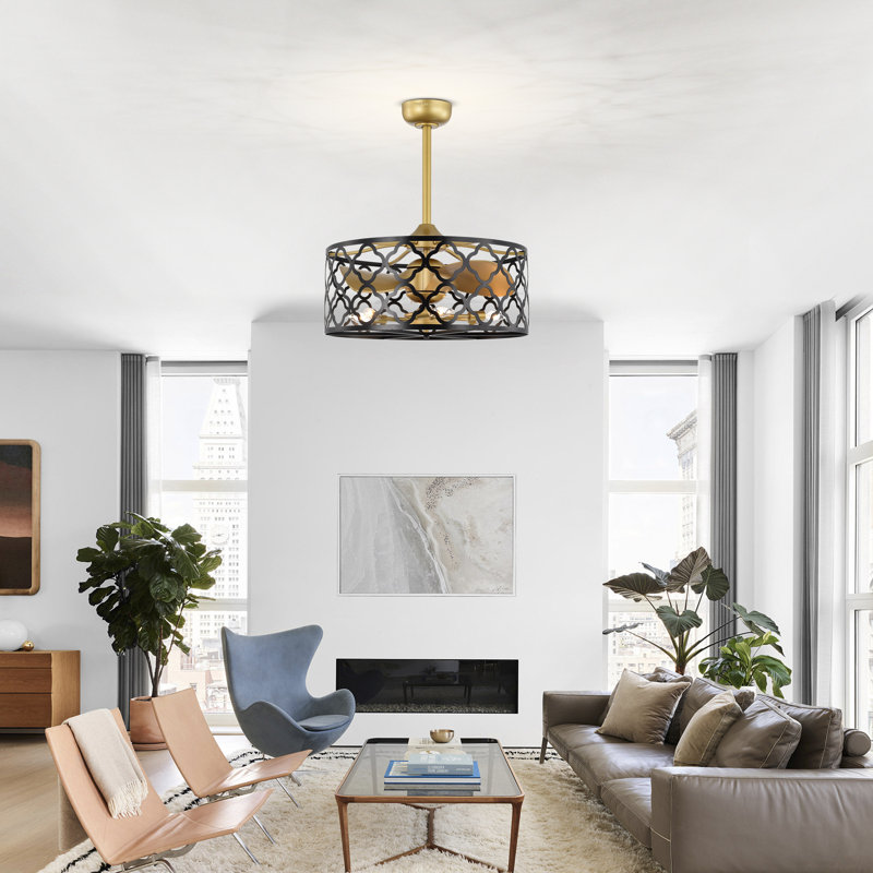 Iolaus 22'' Ceiling Fan with Light Kit