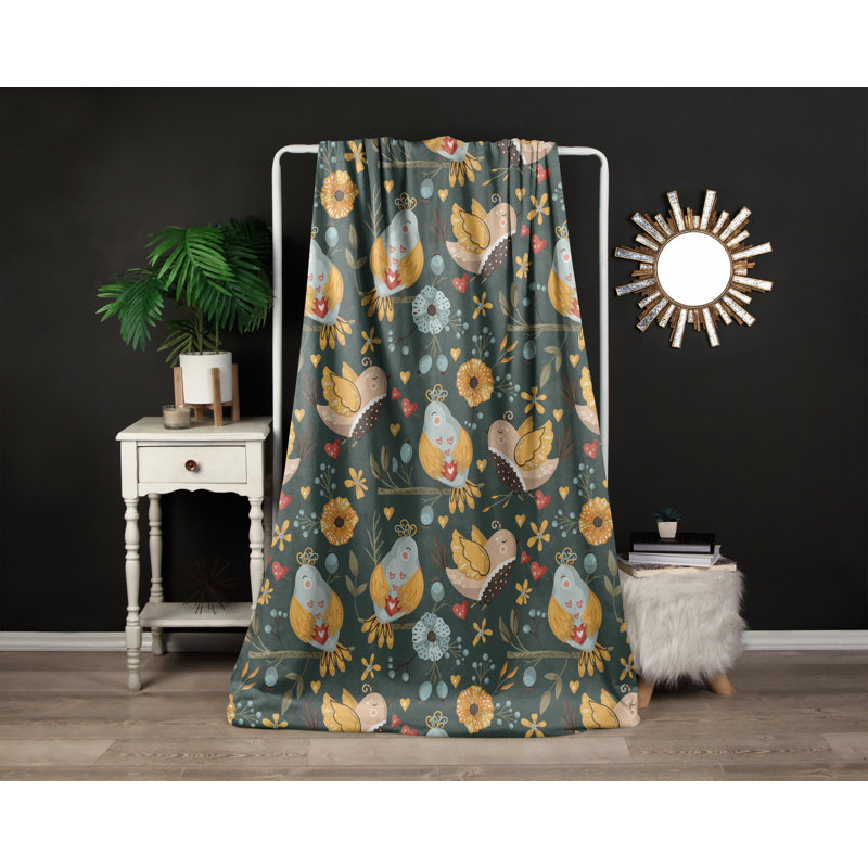 Throw Blanket, 51" W x 60" L