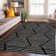 Boho Stripe Design Area Rug