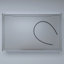 48 po Armoire à pharmacie en aluminium argenté l 30 po x H 30 po avec miroir, horloge, tablettes réglables, conception en métal antirouille, éclairage tricolore et charnières rectangulaires à ports de charge, automatique-636890822