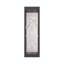 Applique murale 4 lumières Aerie en argent, noir