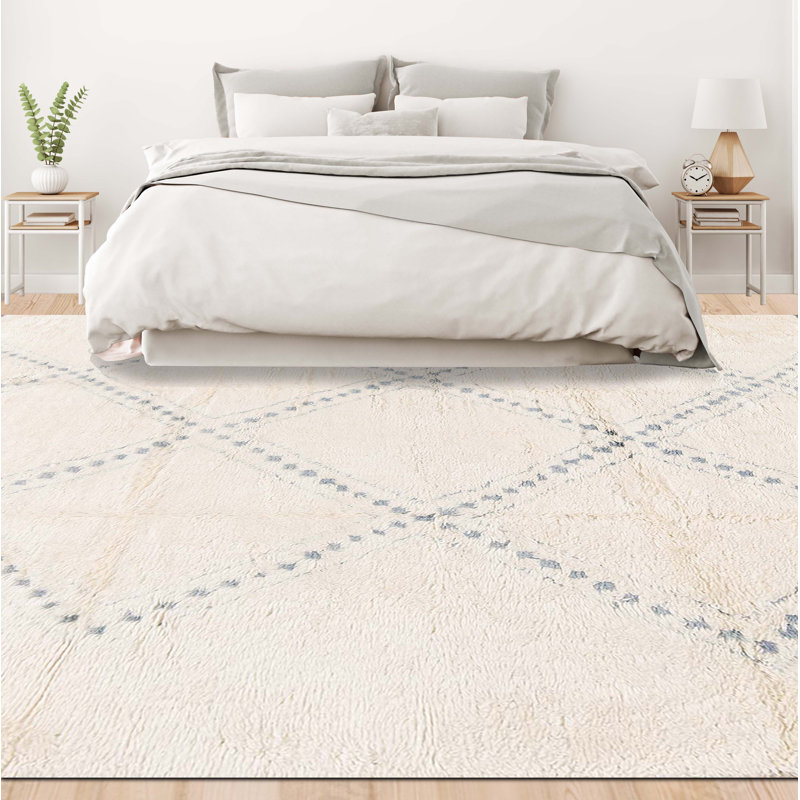 Wool Moroccan Area Rug