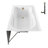 Streamline 60 in. x 32 in. Acrylic Left-Hand Drain Alcove Bathtub in Glossy White With External Drain-108366731