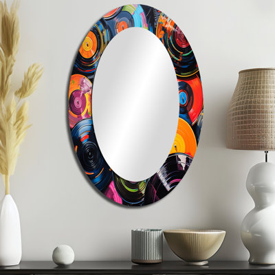 Madiun - Miroir en métal tendance