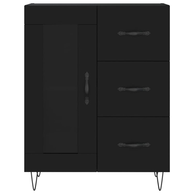 Maykol 69.5cm Sideboard, Black
