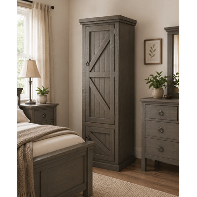 Kelley 24 " W Solid Wood Armoire
