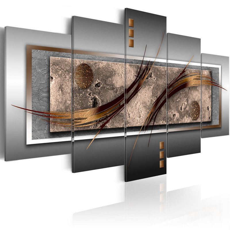 " Modern Chic " 5 - Pieces, 40" H x 80" W x 0.7" D