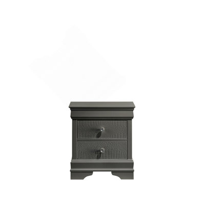Table de chevet 2 tiroirs Blaze