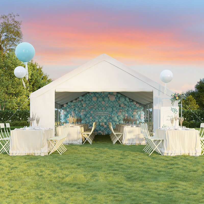 20 pi L 40 pi. Pergola tente D Party, 20 pi x 40 pi