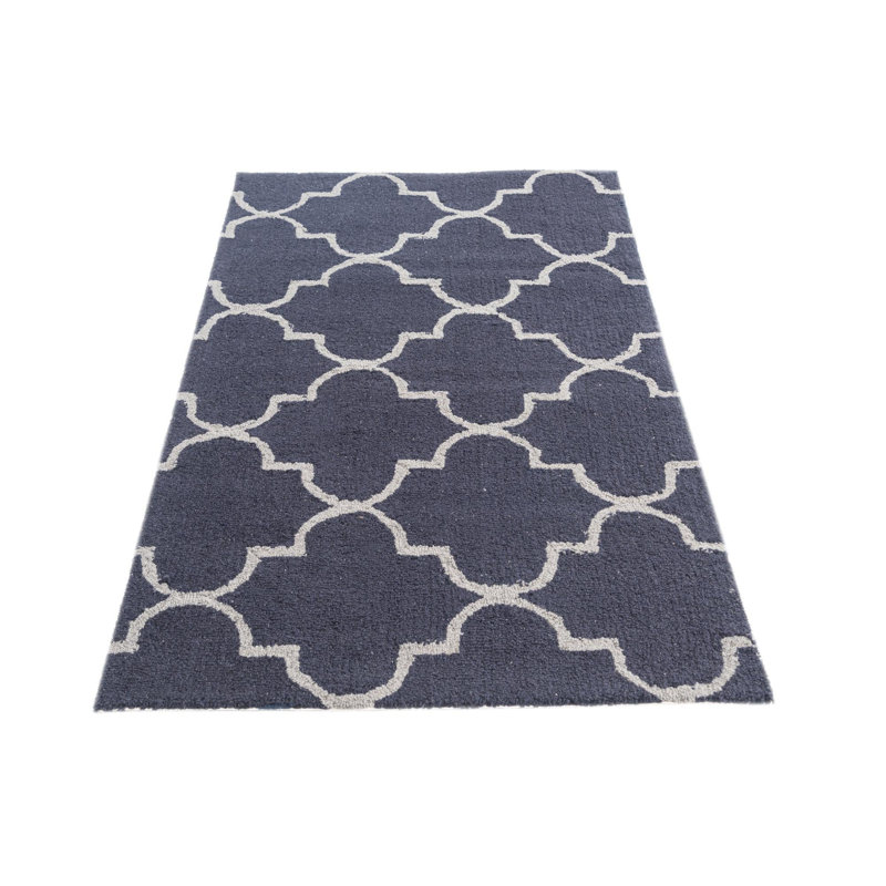 Tapis bleu marine Iverson