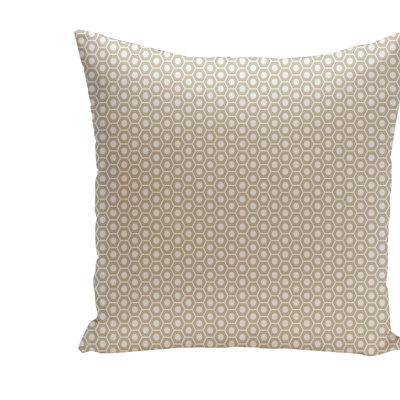Geometric Square Pillow Cover & Insert
