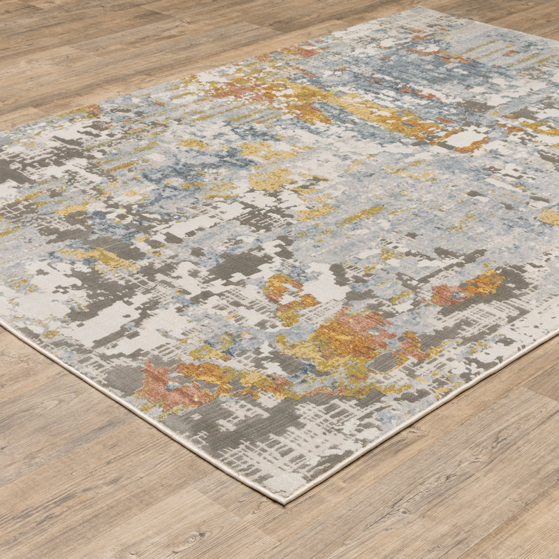 Belinda Abstract Rug, Rectangle 5'3" x 7'6"