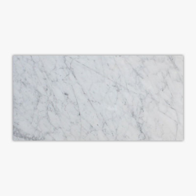 Carrara Honed 3" x 6" Marble Wall & Floor Tile