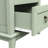 Modern 3-Drawer Wooden Nightstand-350354791