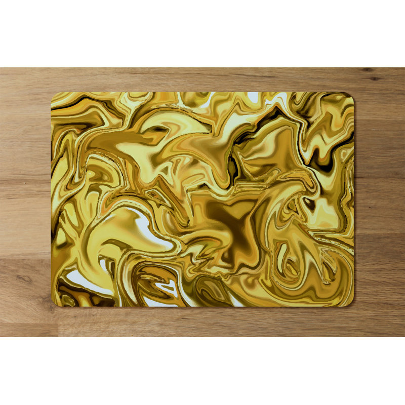 Doody Wood, Polyester Abstract Rectangle Placemat