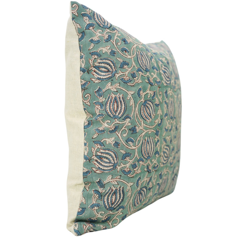 Housse de coussin en lin 6 pièces Fabaline, H 20 po x l 12 po, Rectangulaire