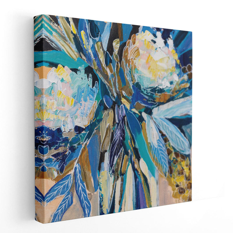 Periwinkle - Canvas Print Wall Art, 12" H x 12" W