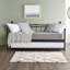 Antwerp Metal Daybed with Trundle and Mattress-1393684058