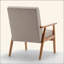 Fauteuil de style moderne Mid-Century de 25,38 po de largeur-19016414