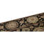 Wool Oriental Area Rug in Black/Beige