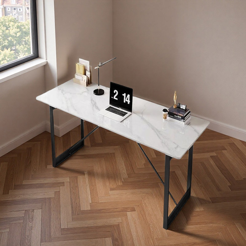 Bureau d'écriture Modern Light, Noir, H 29,52 po x l 47,24 po x P 27,55 po