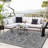 Area Rugs Outdoor Patio Rug Waterproof Modern Bordered Indoor Outdoor Throw Carpet Checkered Reversible Mat for Front Door Rv-1039745947-1039745948