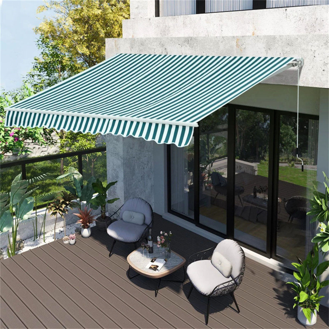 3m W x D 2m Retractable Patio Awning