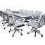 Moda 96'' Solid Wood Rectangle Conference Table