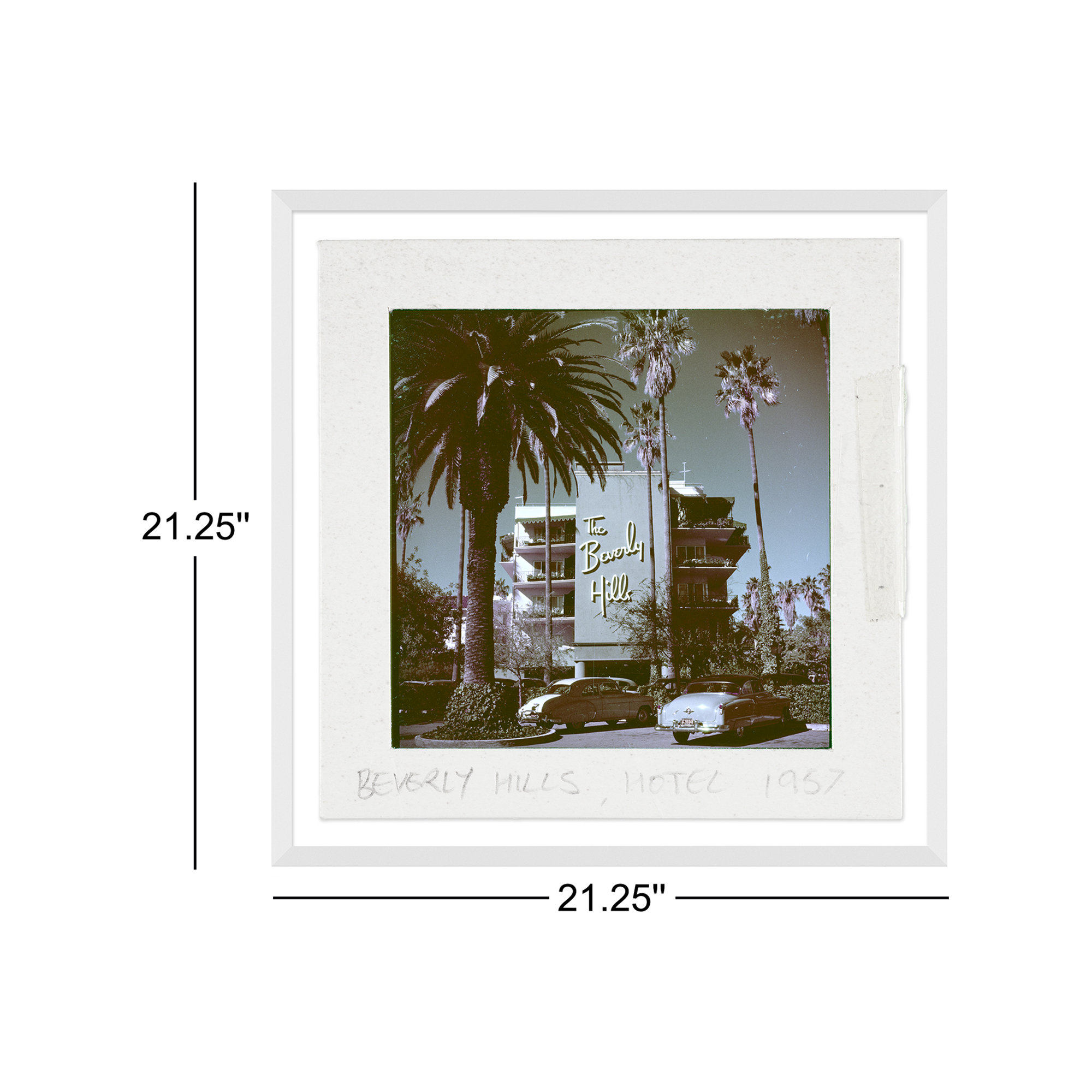 Getty Images, "Beverly Hills Hotel -Slide", Slim Aarons, January 1, 1957 by Slim Aarons