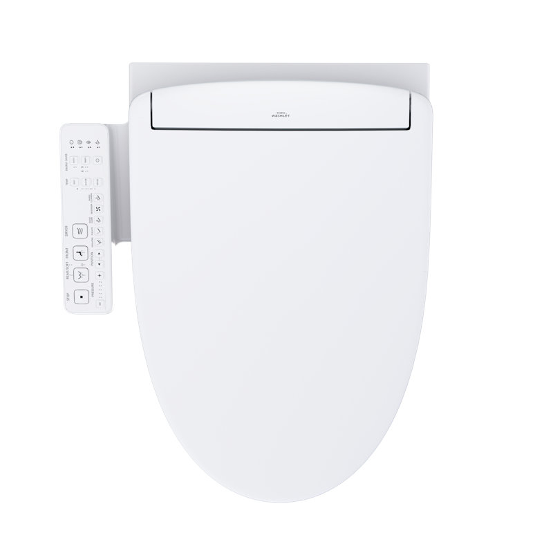 TOTO® WASHLET®+ EP Wall-Hung Elongated Toilet and WASHLET S2 Bidet Seat and DuoFit® In-Wall 0.9 and 1.28 GPF Dual-Flush Tank System, Matte Silver - CWT4283346CMFG#MS