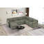 Canapé modulaire rembourré Dona Corduroy-105785929