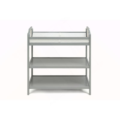 Brees Changing Table Gray/Graystone