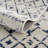 Dounia Transitional Performance Blue Area Rug-651360423
