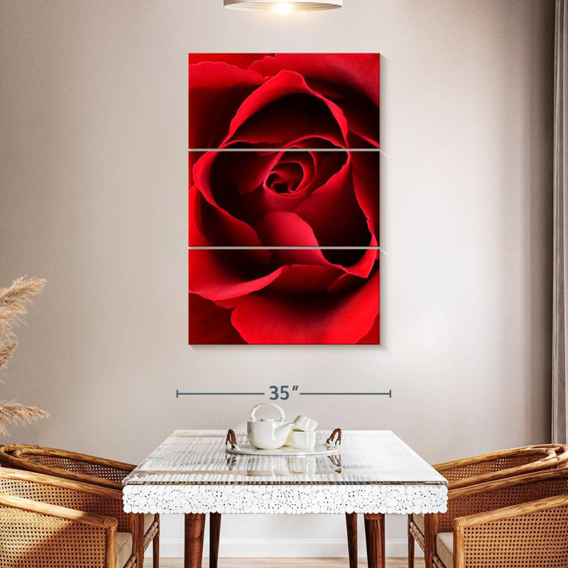 Harnek Close-up View Of Red Rose