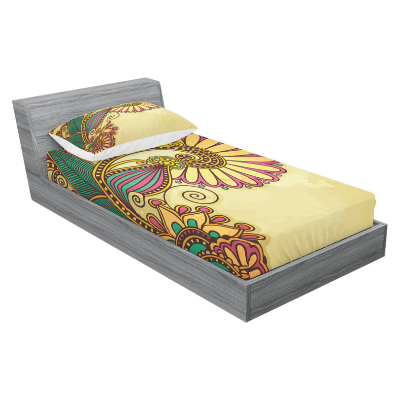 Microfiber Sheet Set, Twin XL Sheet Set with Fitted Sheet
