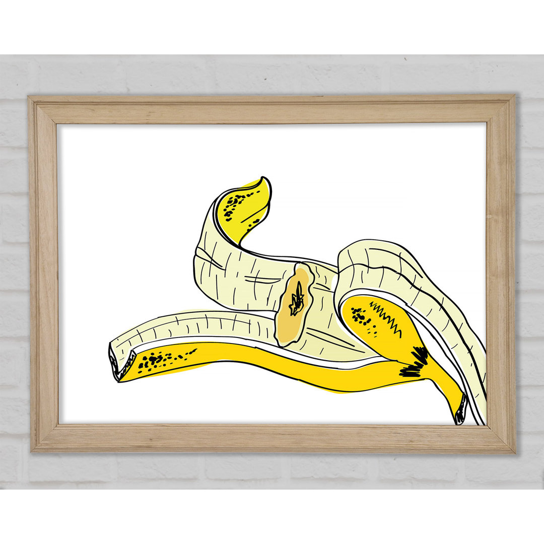 Bananenschale - Drucken