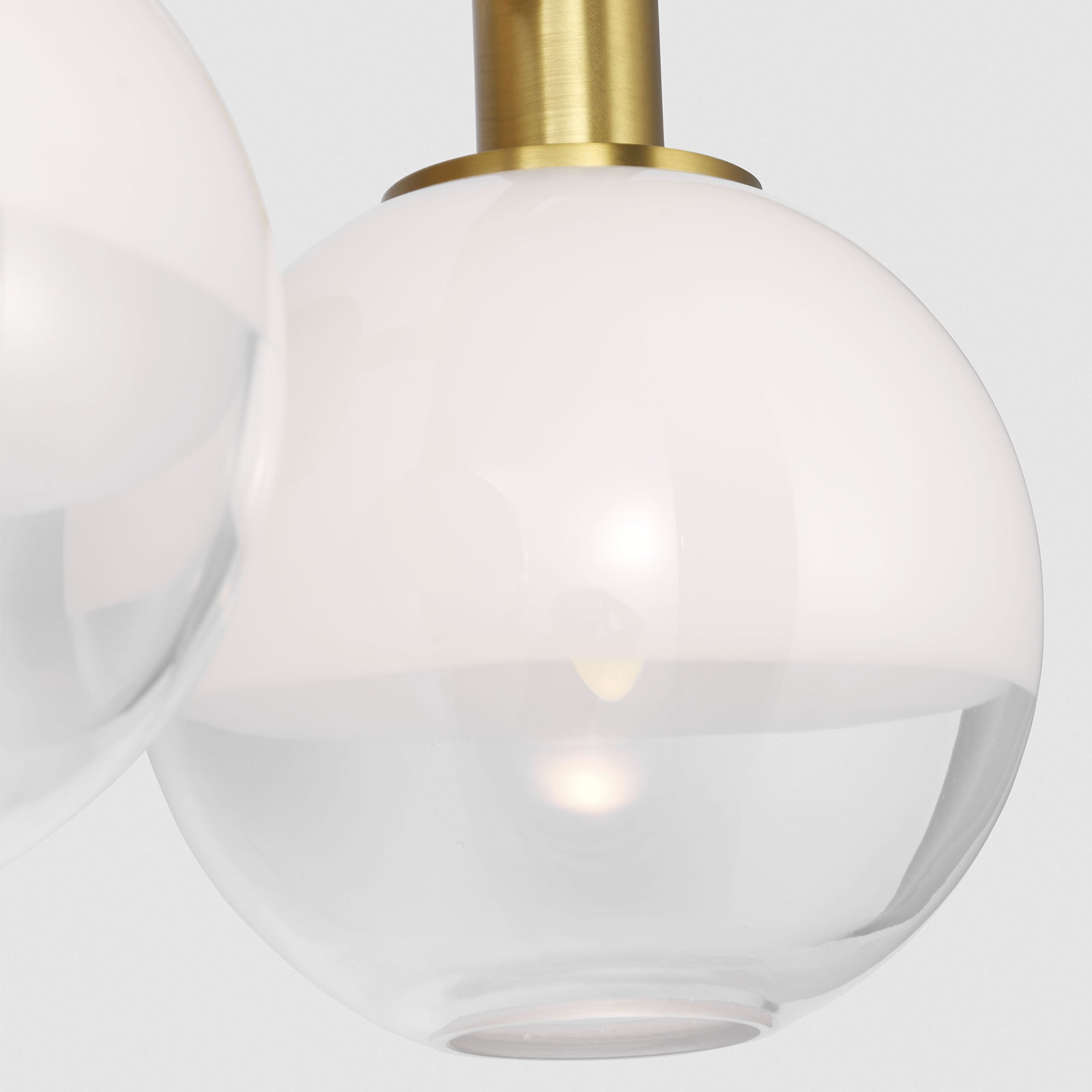 Burnley Vanity Light, Burnished Brass, 9.625" H x 15" W x 7" D, 2 Lights