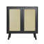 Craven 2-door Cane Cabinet
