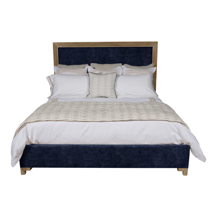 Louise/Lawrence King Upholstered Low Profile Panel Bed
