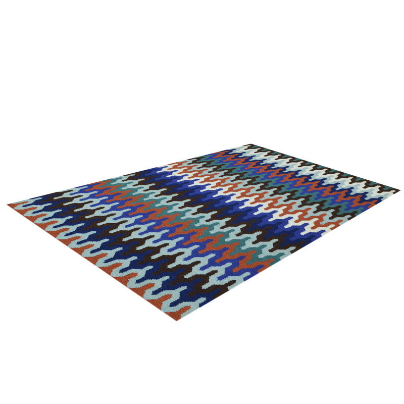 Olga Geometric Hand Woven Area Rug, Rectangle 155 x 240cm